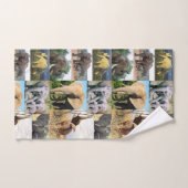 Photo couleur éléphant (Serviette à main)