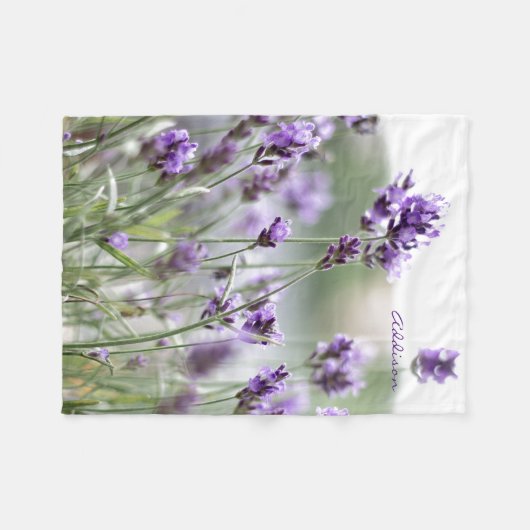 Photo Couvertures En Toison Avec Lavande (Devant (Horizontal))