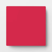 Photo Crimson Red Tabletop Plaque – Customizable (Devant)