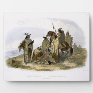 Photo Crow Indians, plaque 13 du volume 1 de `Travels i
