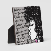 Photo Croyez en vous avec Plaque d'Eau (Recto)