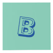 Photo Cube - Bloc Alphabet avec photo (Droite)