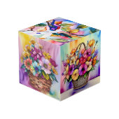 Photo Cube d'art floral (Angle arrière)