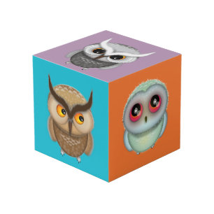 Photo Cube de photos de chouettes adorables pour les enf