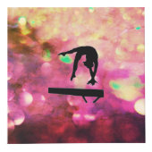 Photo Cube Personnalisé Girls Gymnastique (Devant)