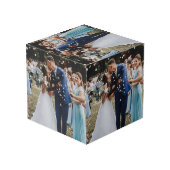 Photo Cube simple gris et blanc (Angle arrière)