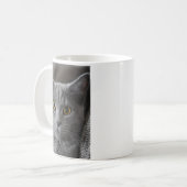 PHOTO CUSTOM COFFEE CAT PET MUG (Devant gauche)