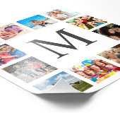 Photo Custom Family Collage Personnalité de White (Coin)