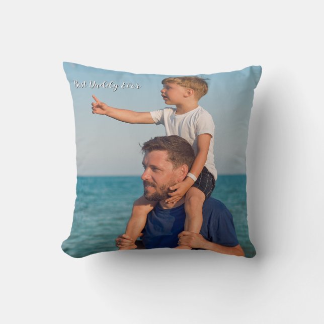 Photo Customised Pillow With Picture Throw Pillows Kussen (Voorkant)