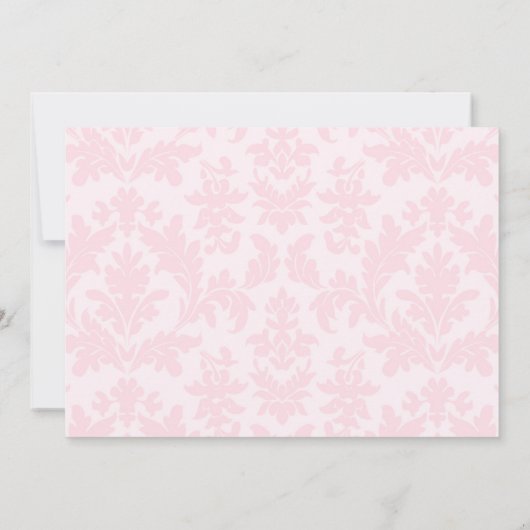 Photo customisée Faire-part bébé (Dos)