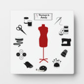 Photo Customiser la Plaque Étiquette (Devant)