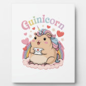 Photo Cute Capybara Vibes Tabletop Plaque (Devant)