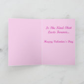 Photo Cutout Heart Valentine's Day Card Modèle (Intérieur)