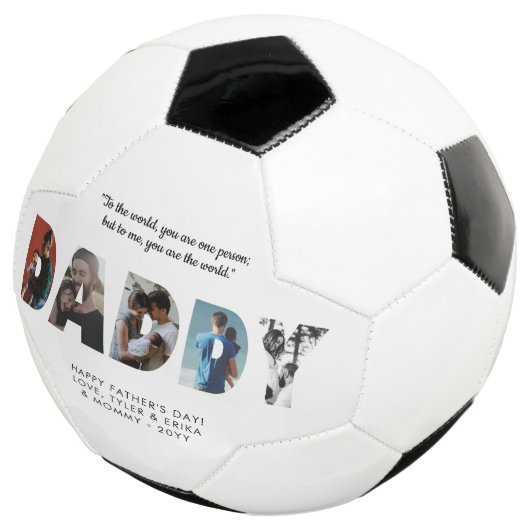 Photo DADDY moderne Collage Chic Happy Fête des pè (3/4)