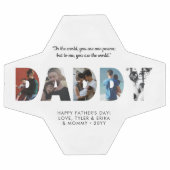 Photo DADDY moderne Collage Chic Happy Fête des pè (Plat)