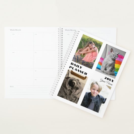 Photo Daily Planner 6 Photos HAMbyWG (Devant avec enveloppe)