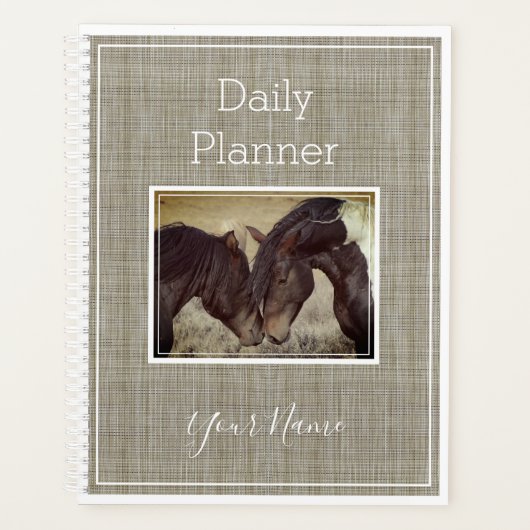 Photo Daily Planner avec Cheval - HAMbWG (Devant)