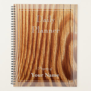Photo Daily Planner avec image en bois - HAMbWG
