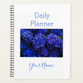 Photo Daily Planner Blue Hydrangea - HAMbWG (Devant)