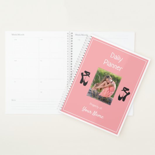 Photo Daily Planner - Étudiant à l'école - HAMbyWG (Devant avec enveloppe)