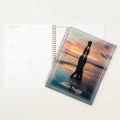 Photo Daily Planner montrant yoga - HAMbWG (Devant avec enveloppe)