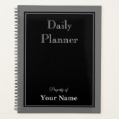 Photo Daily Planner - N'importe quelle couleur - H (Devant)