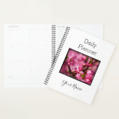 Photo Daily Planner Pink Flower Tree - HAMbWG (Devant avec enveloppe)