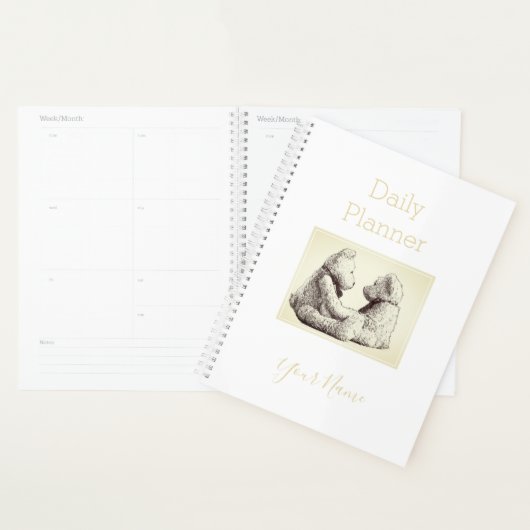 Photo Daily Planner Sleeping Beauty - HAMbWG (Devant avec enveloppe)