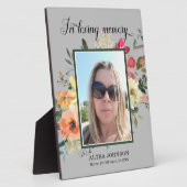 Photo Dans la mémoire d'amour panneau Plaque de ta (Côté)