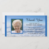 Photo dans le Carte photo Merci de la sympathie de (Devant)