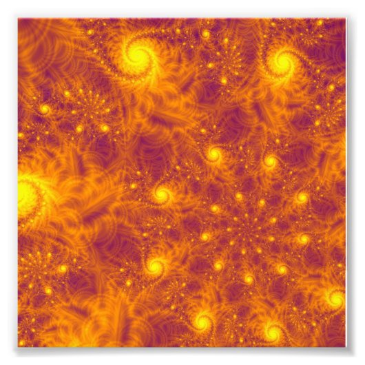 Photo d'art Abstrait Firestorm (Devant)