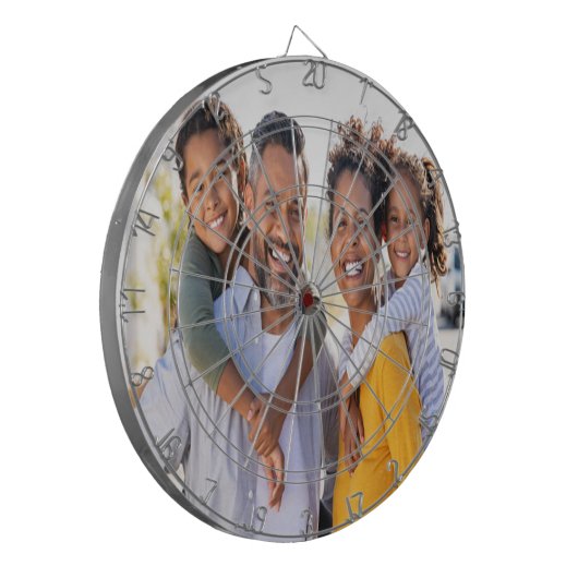 Photo Dartboard Dartbord (Voorkant Links)