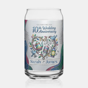 Photo de 10e anniversaire de mariage en aluminium
