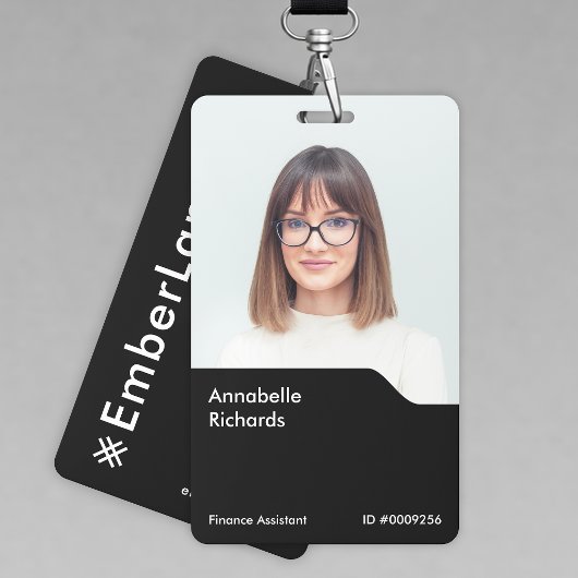 Photo de badge d'identification 3x5 | Carte d'empl