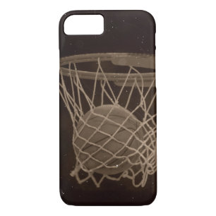 Photo de basket-ball vintage iPhone 7 Coque