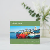 Photo de bateau de pêche pour carte postale (Debout devant)