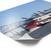 Photo de bateau fluvial (Coin)