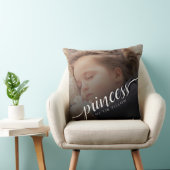 Photo de bébé personnalisée Princesse du Coussin (Chaise)