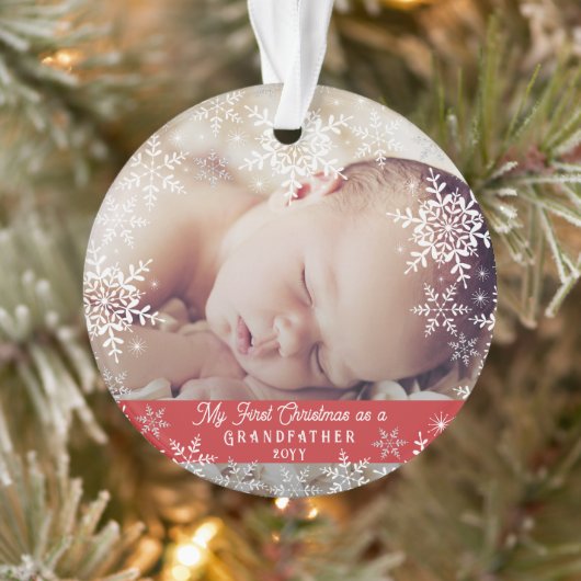 Photo de bébé pour le premier flocon de neige de N (Arbre)