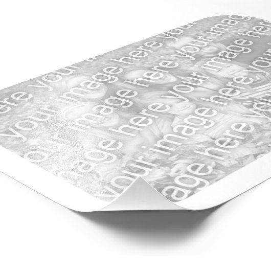 Photo de cadre blanc 6x4 (Coin)