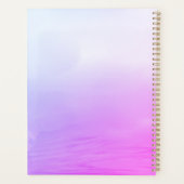 Photo de cadre circulaire violette et rose luxueus (Dos)