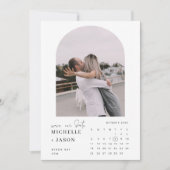Photo de calendrier Arch Invitation Save the Date (Devant)