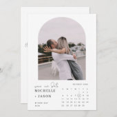 Photo de calendrier d'archive Invitation à sauvega (Devant / Derrière)