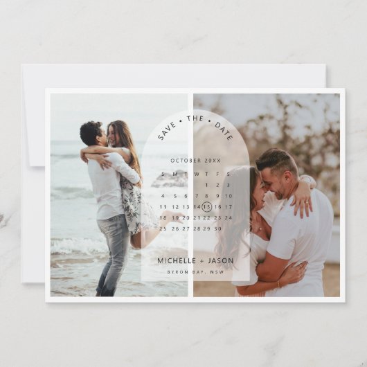 Photo de calendrier d'archive Invitation à sauvega (Devant)