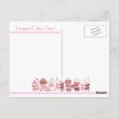 Photo de chat Bombe Bonne carte postale Anniversai (Dos)