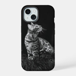 Photo de chat noir et blanc Personnalisable