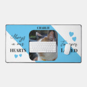 Photo de chat Sympathy Pet Memorial bleu (Clavier et souris)