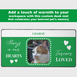 Photo de chat Sympathy Pet Memorial vert