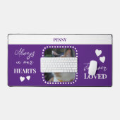 Photo de chat Sympathy Pet Memorial violet (Clavier et souris)