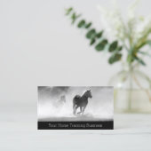 Photo de Chevaux de course - Entraîneur - Carte de (Debout devant)